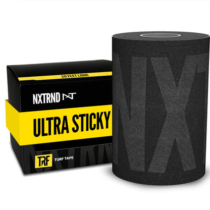 Nxtrnd TRF Turf Tape Football, Extra Wide Kinesiology Tape, Protects from Turf Burn (White)