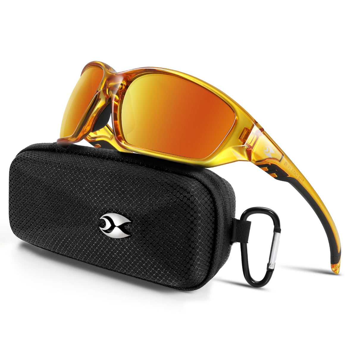 suoso Sports Polarized Sunglasses for Men: Womens UV400 Protection Sun Glasses Wrap Around Goggles for Fishing Driving TR90