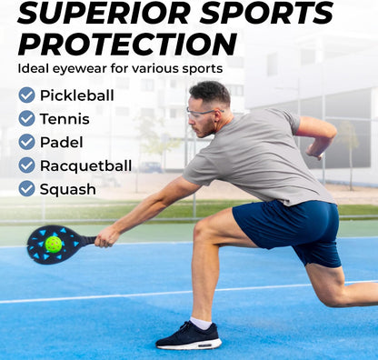 Tourna Clear Eye Protection for Pickleball and Tennis