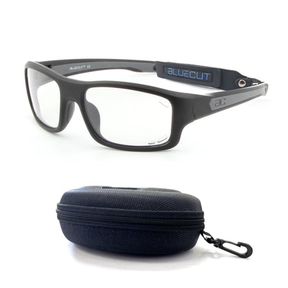 BLUE CUT Sports Protection Goggles, Photochromic Lenses Safety Glasses for Basketball, Pickleball Indoor Outdoor Sports