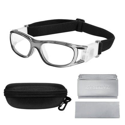 Kids Sport Safety Goggles,Sports Protective Eyewear,Boy Basketball Football Goggles Replaceable Prescription Lenses