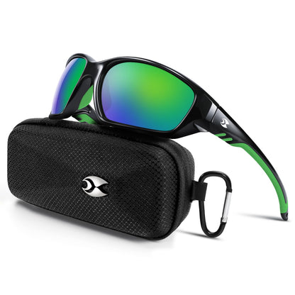 suoso Sports Polarized Sunglasses for Men: Womens UV400 Protection Sun Glasses Wrap Around Goggles for Fishing Driving TR90