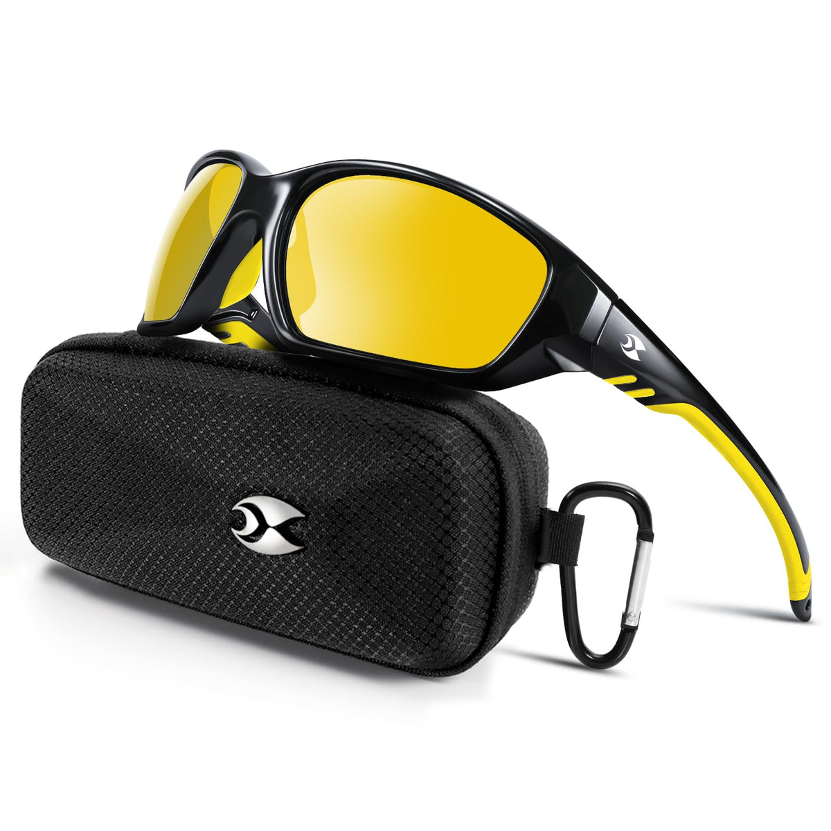 suoso Sports Polarized Sunglasses for Men: Womens UV400 Protection Sun Glasses Wrap Around Goggles for Fishing Driving TR90