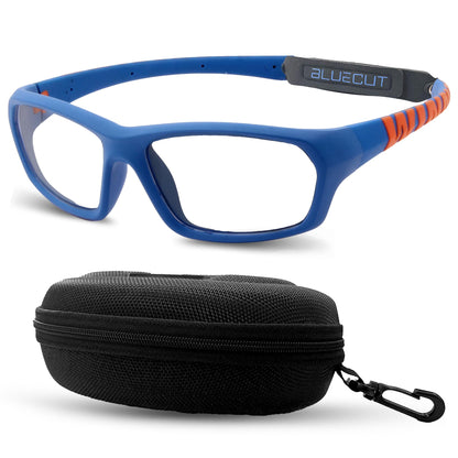 BLUE CUT Sports Protection Goggles, Anti-Fog Lenses Safety Glasses for Basketball, Pickleball and All Outdoor Sports
