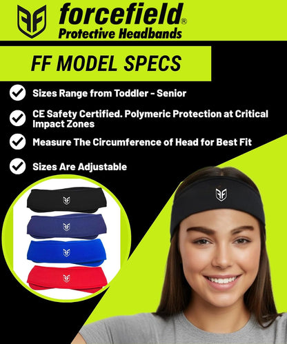 Protective Headgear for Teens and Adults Ultra Protective Headband by Forcefield