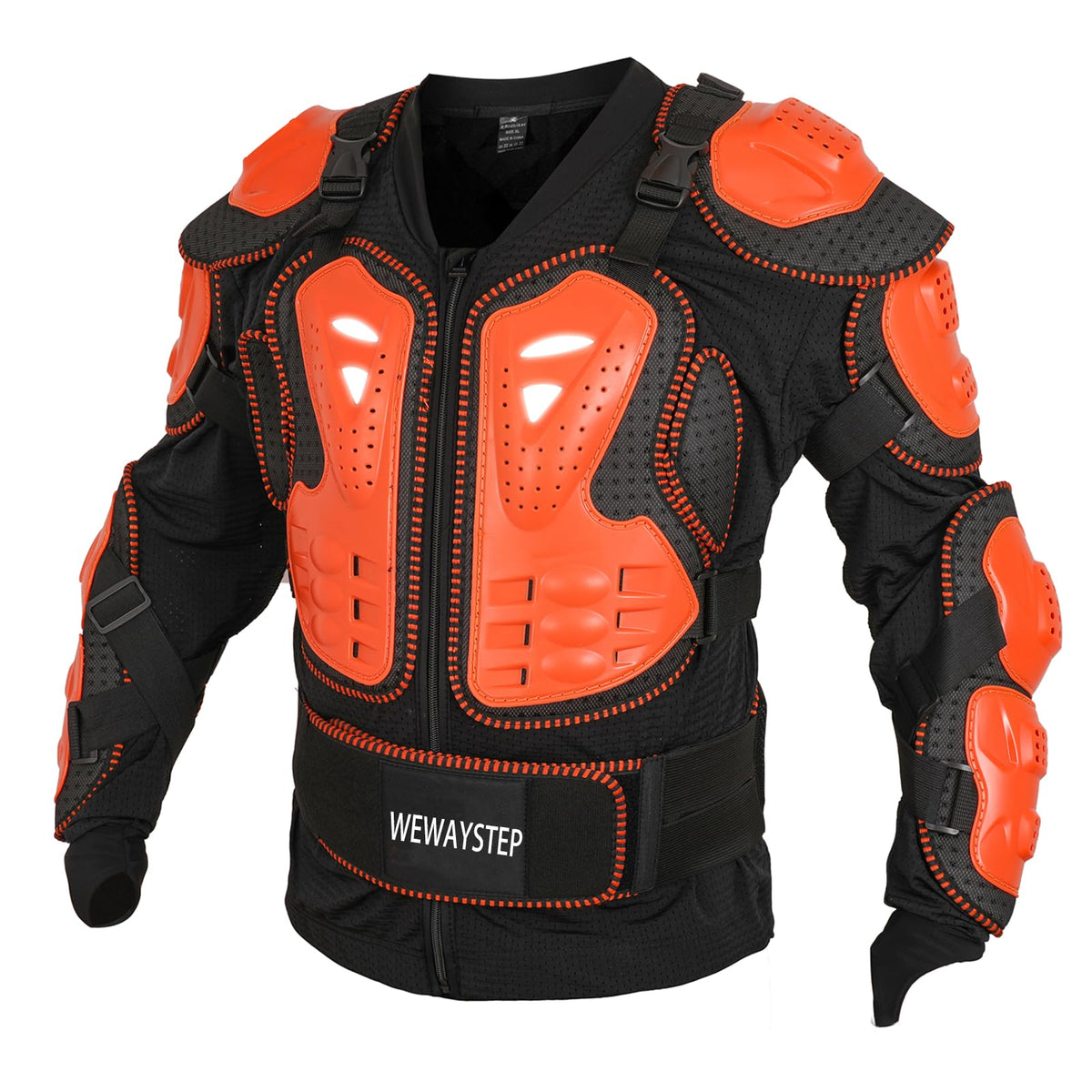 Motorcycle Body Armor Jacket with Chest Spine Protection