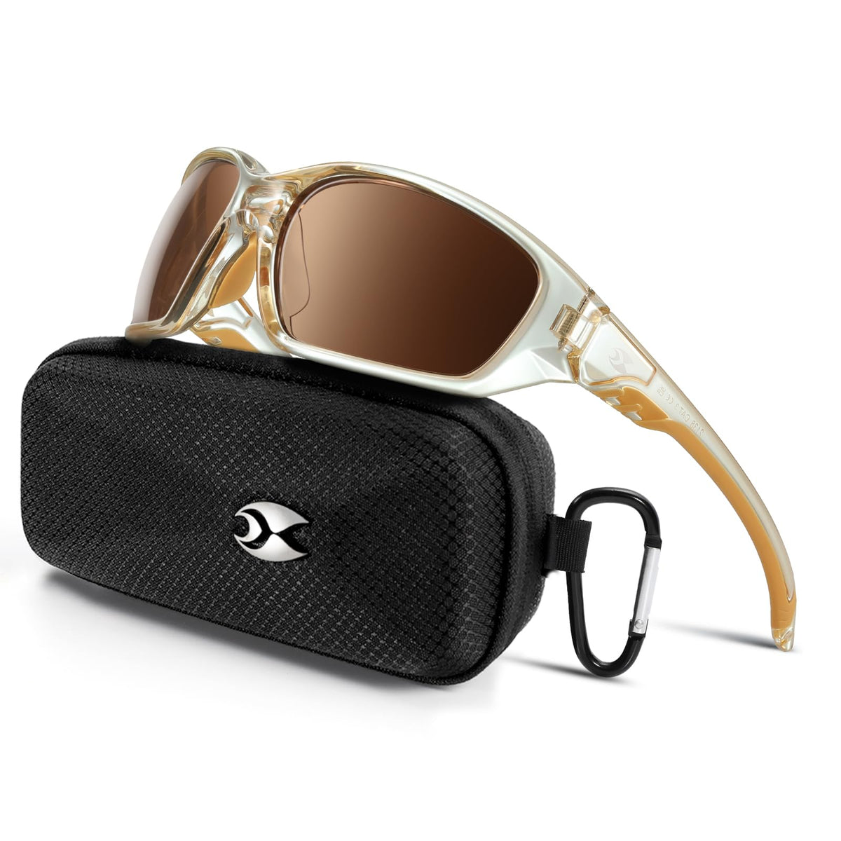 suoso Sports Polarized Sunglasses for Men: Womens UV400 Protection Sun Glasses Wrap Around Goggles for Fishing Driving TR90