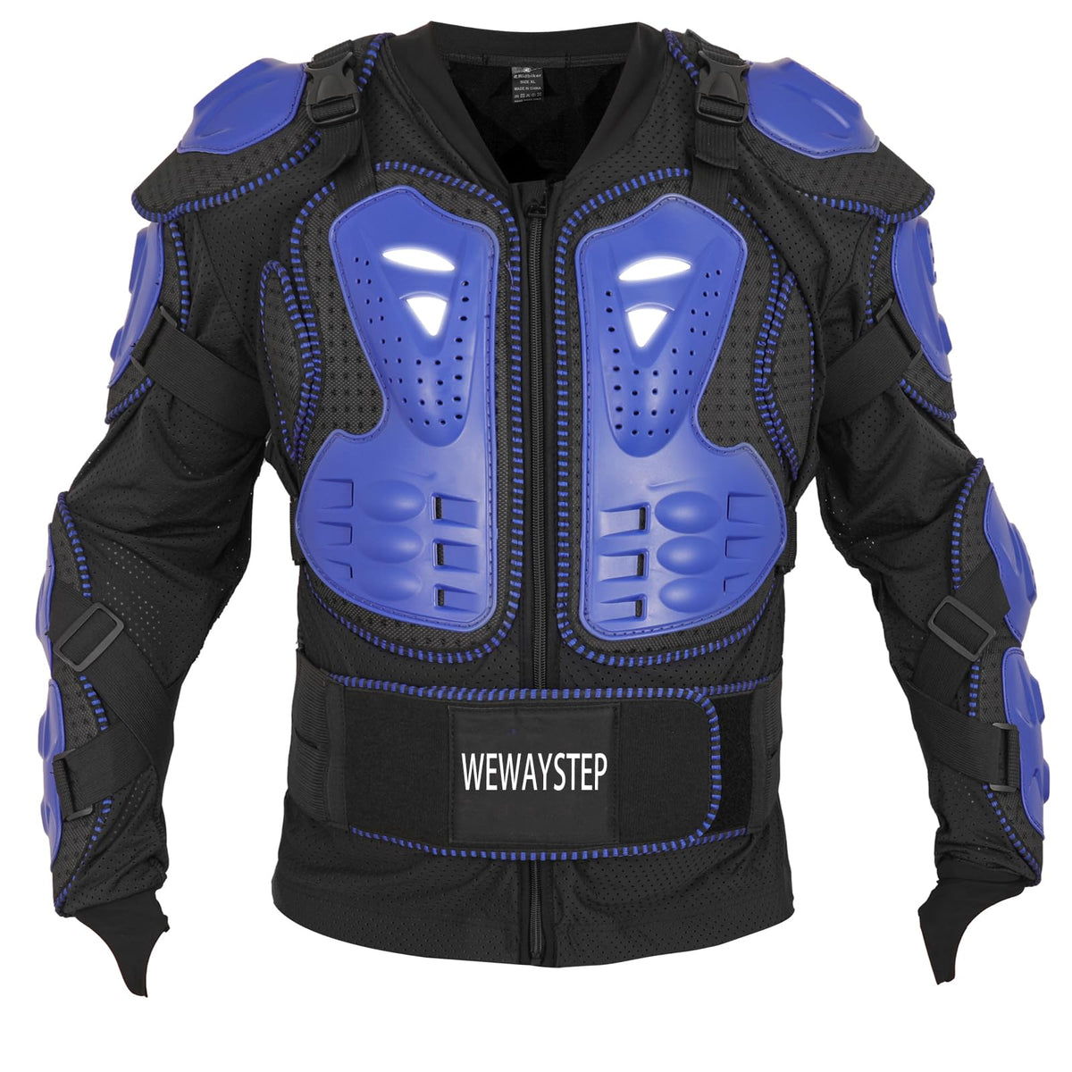 Motorcycle Body Armor Jacket with Chest Spine Protection