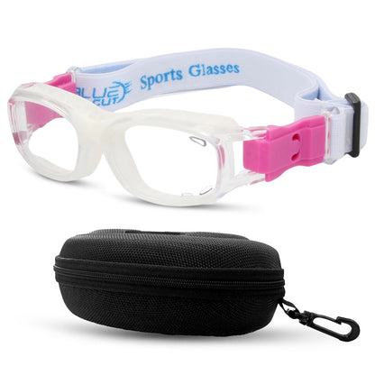 BLUE CUT Youth/Teen Sports Goggles for Basketball Soccer & Pickleball-Protective Eyewear for Boys&Girls