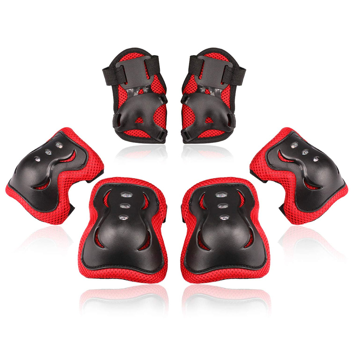 Kids/Youth Knee Pad Elbow Pads Guards Protective Gear Set for Roller Skates Cycling BMX Bike Skateboard Inline Skatings Scooter Riding Sports