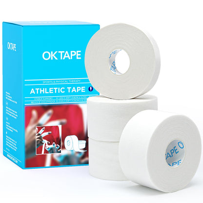 OK TAPE Athletic Sports Tape 4 Packs 45ft Per Roll Strong Adhesion