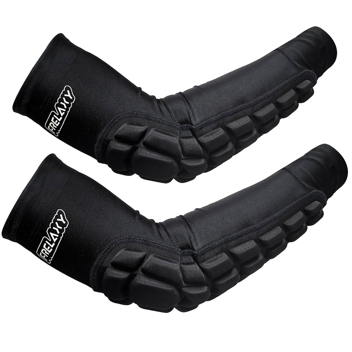 Frelaxy Elbow Pads, Padded Arm Sleeves for Volleyball and Football, 2 Pack