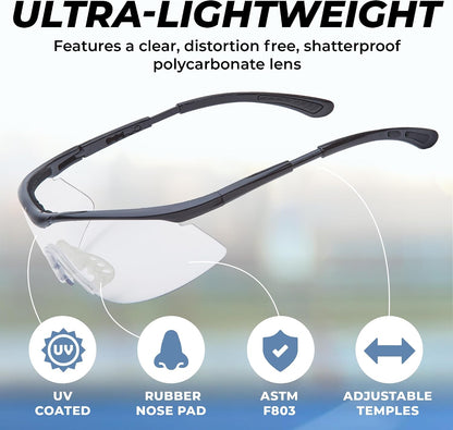 Tourna Clear Eye Protection for Pickleball and Tennis