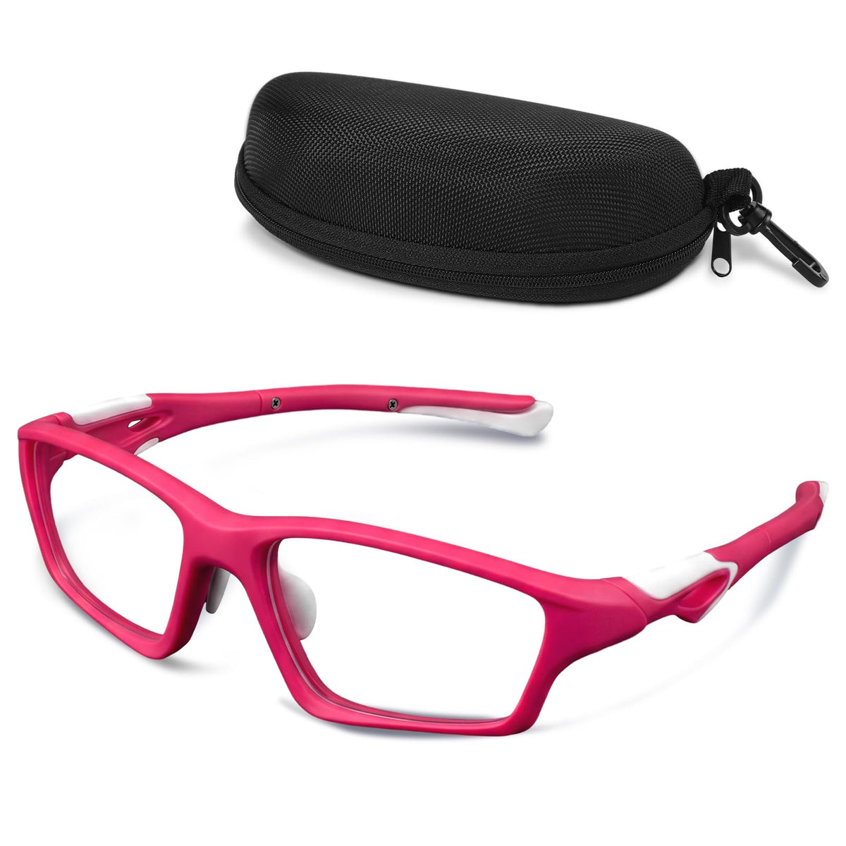 Tallew Lensless Glasses Compatible with Pickleball Eye Protection