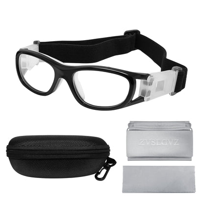 Kids Sport Safety Goggles,Sports Protective Eyewear,Boy Basketball Football Goggles Replaceable Prescription Lenses