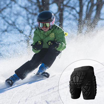 Cienfy 3D Hip Protection Eva Butt Pads Protective Padded Shorts Crash Pad Impact Gear for Skiing Skating Snowboarding Skateboarding