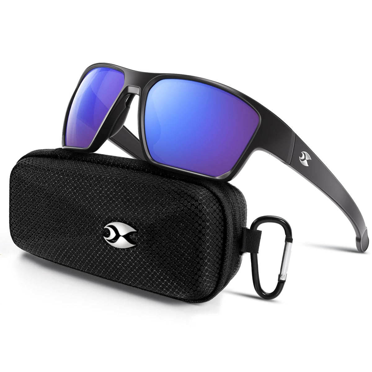 suoso Sports Polarized Sunglasses for Men: Womens UV400 Protection Sun Glasses Wrap Around Goggles for Fishing Driving TR90