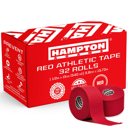 Hampton Adams Athletic Tape Multi Pack, Sports Medical Grade, Easy Tear