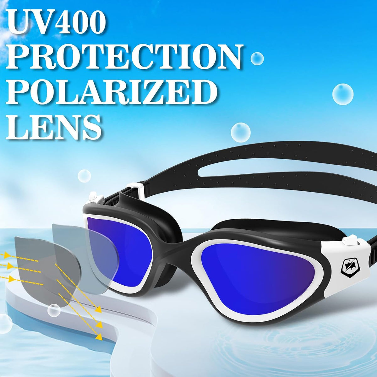 WIN.MAX Swimming Goggles Swim Pool Goggles Anti Fog Anti UV No Leakage Clear Vision for Men Women Adults Teenagers