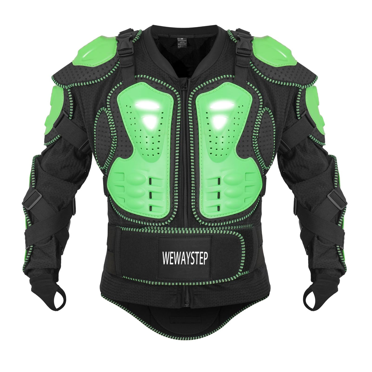 Motorcycle Body Armor Jacket with Chest Spine Protection