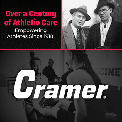 Cramer Team Color Athletic Tape, Black, Latex-Free, 1.5" x 15yds, 32 Roll Bulk Case, Tearable Sports Tape for Wrists, Ankles, Baseball, Training, Strong Athletic Wrap for Athletes & Trainers