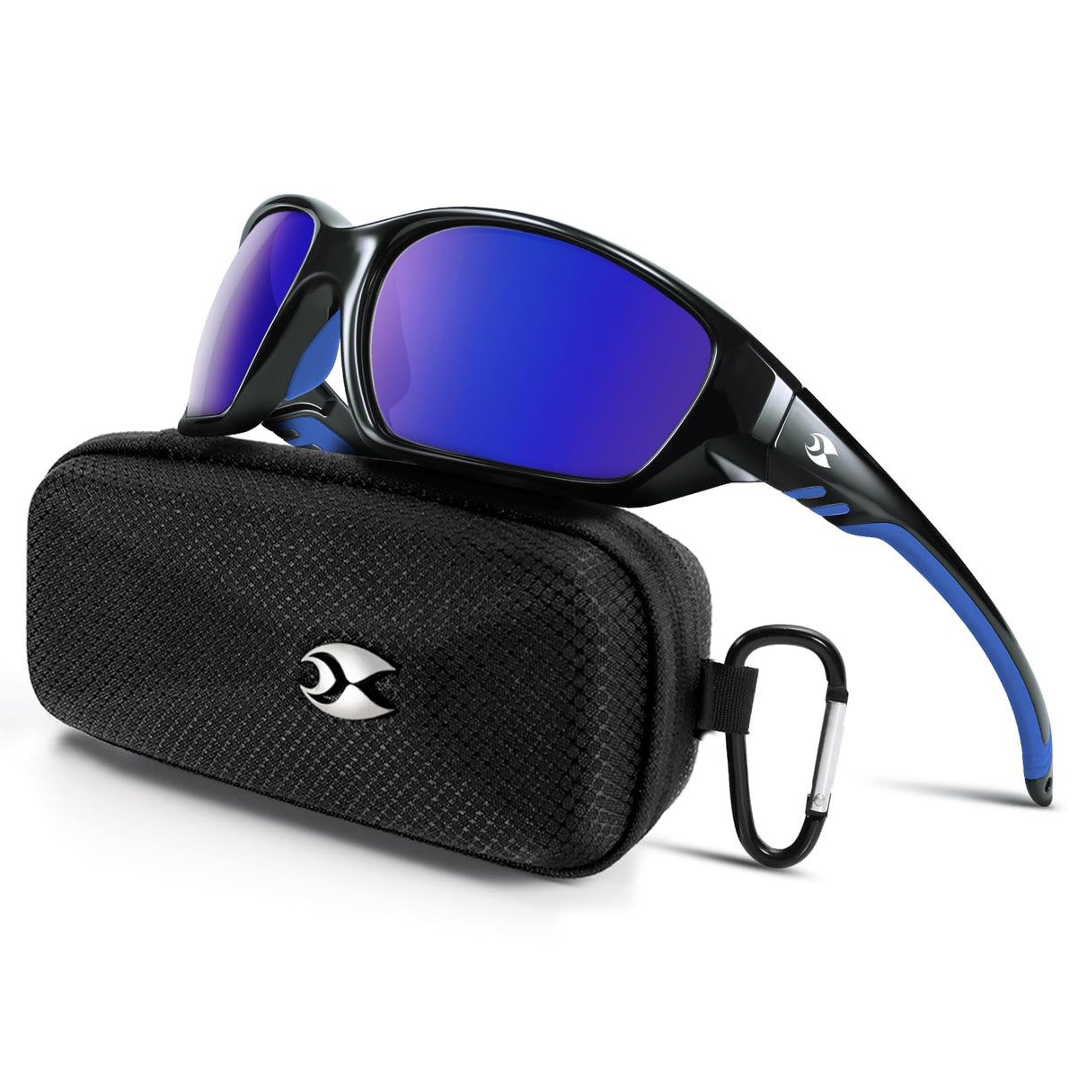 suoso Sports Polarized Sunglasses for Men: Womens UV400 Protection Sun Glasses Wrap Around Goggles for Fishing Driving TR90