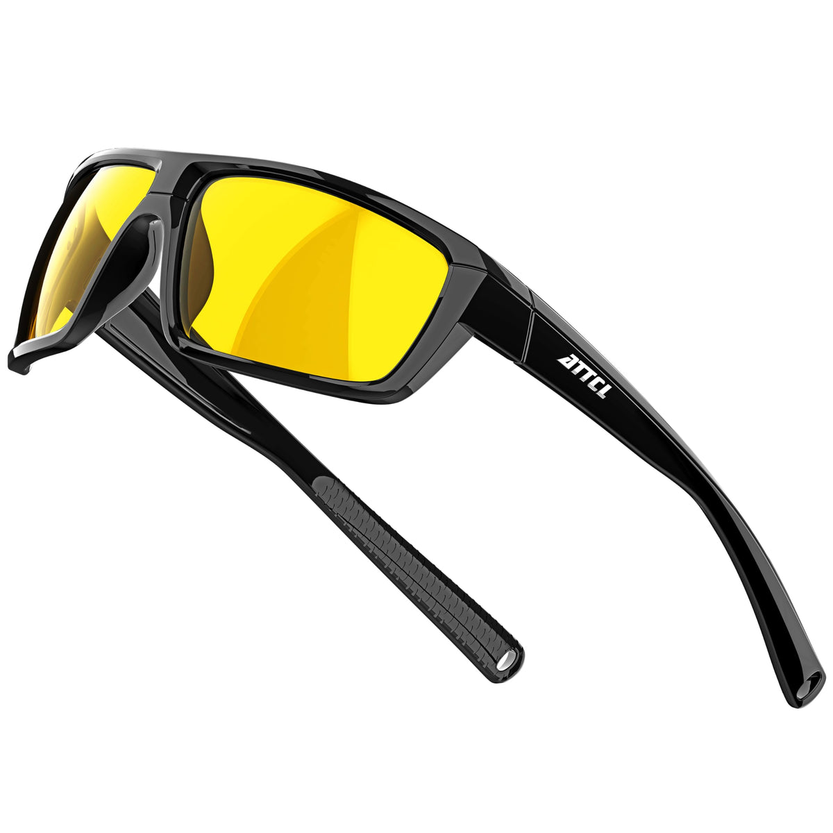 ATTCL 0.8 oz Polarized Sunglasses Men TR90 Wrap Around UV400 Fishing Sports