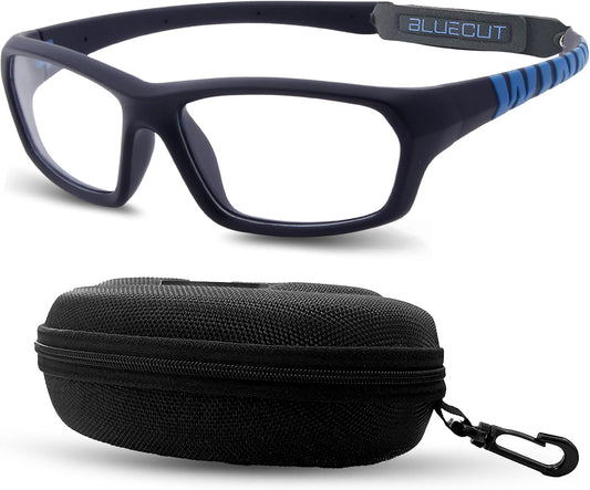 BLUE CUT Sports Protection Goggles, Anti-Fog Lenses Safety Glasses for Basketball, Pickleball and All Outdoor Sports