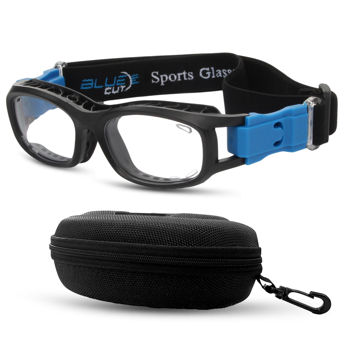 BLUE CUT Youth/Teen Sports Goggles for Basketball Soccer & Pickleball-Protective Eyewear for Boys&Girls