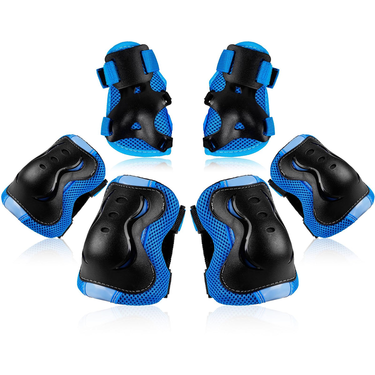 Kids/Youth Knee Pad Elbow Pads Guards Protective Gear Set for Roller Skates Cycling BMX Bike Skateboard Inline Skatings Scooter Riding Sports