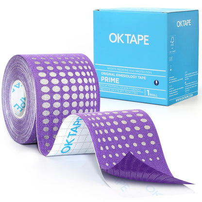 OK TAPE PRO Kinesiology Tape Uncut Roll Bulk, Elastic Physical Therapy Tape