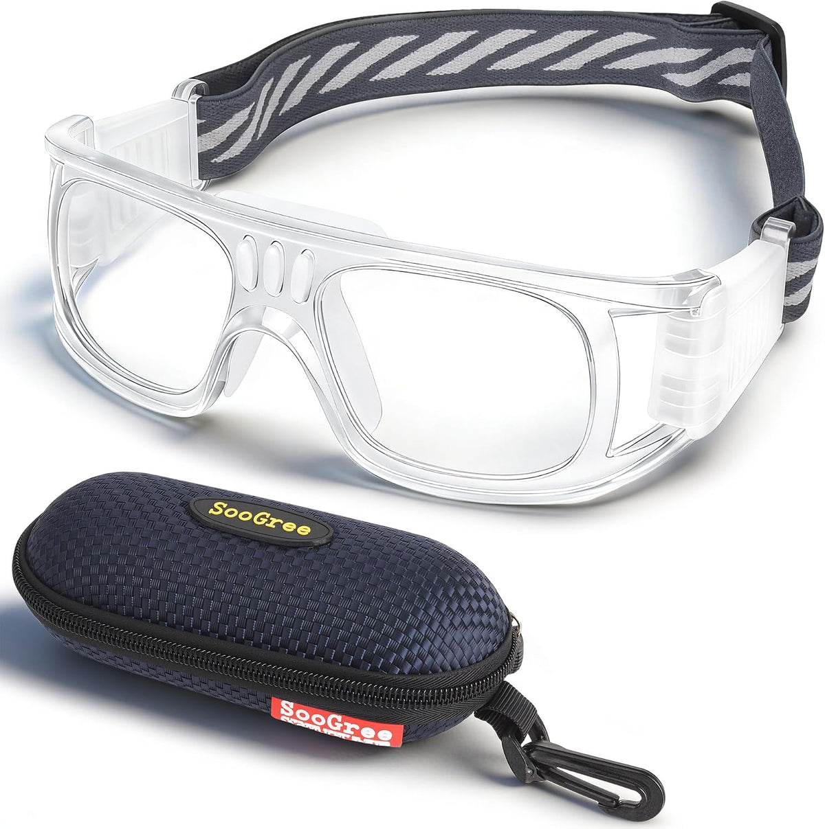 "N/A" Basketball Sports Goggles Men Racquetball Soccer Football Eyewear Protective Glasses Shock Collision Lens Replaceable
