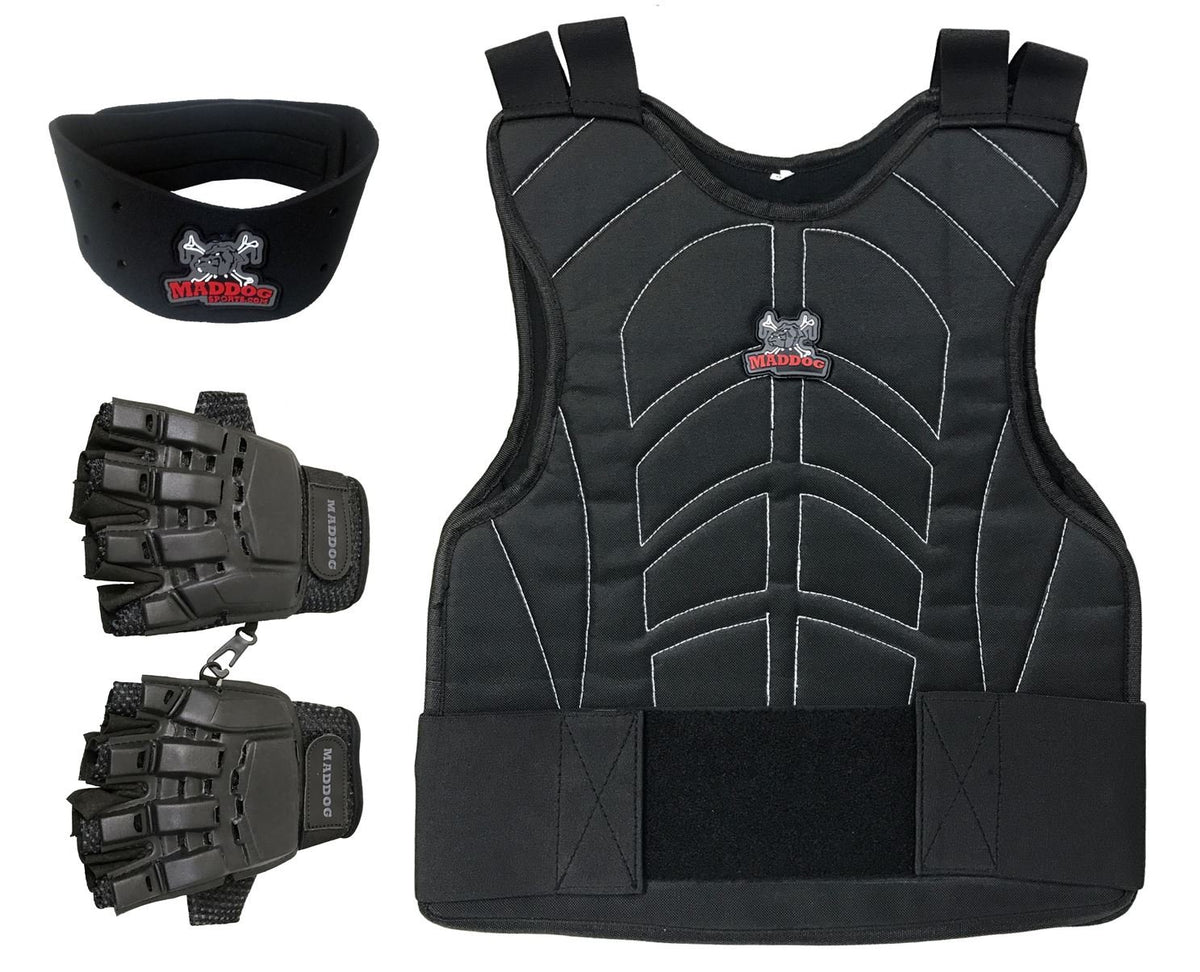 Maddog Paintball & Airsoft Protective Gear - Chest Protector & Combos