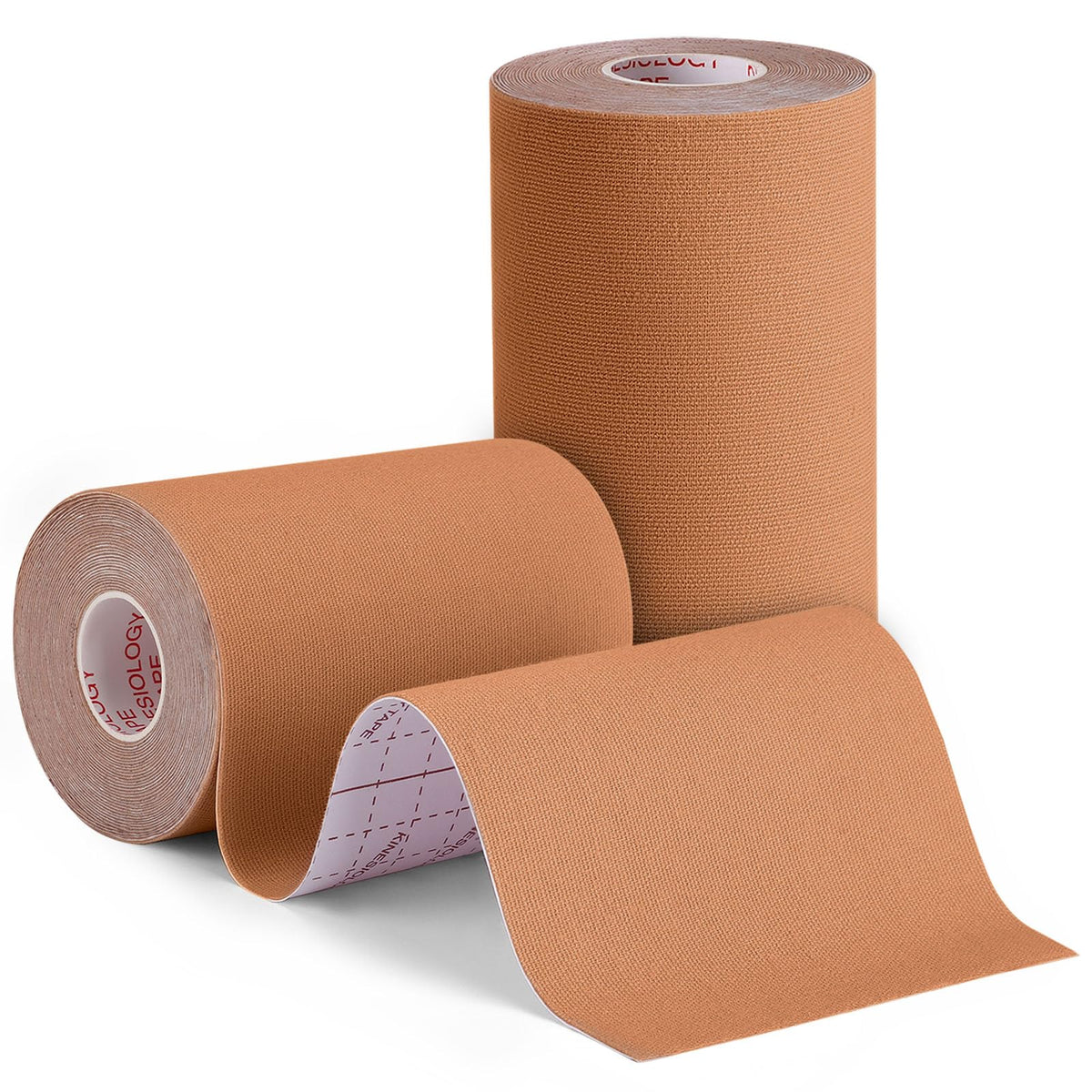 4 Rolls Kinesiology Tape, 4" x 5.5yd Extra Wide for Muscle Support