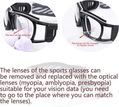 ''N/A'' Kids Sports Protection Goggles for Basketball Soccer Pickleball