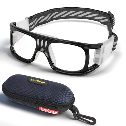 "N/A" Basketball Sports Goggles Men Racquetball Soccer Football Eyewear Protective Glasses Shock Collision Lens Replaceable