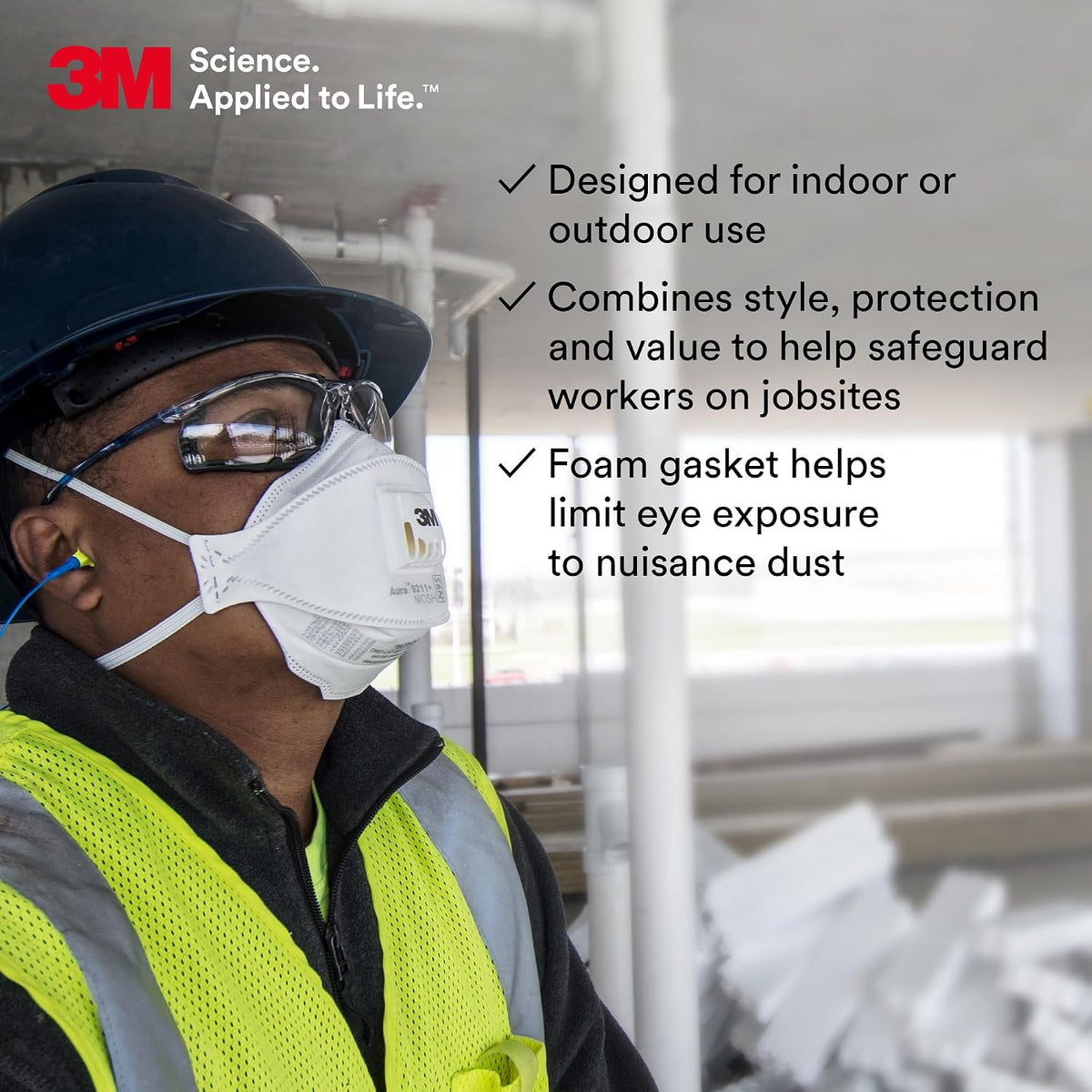3M Safety Glasses, Virtua CCS and Virtua Sport CCS, Anti-Fog, Clear Lens
