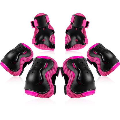 Kids/Youth Knee Pad Elbow Pads Guards Protective Gear Set for Roller Skates Cycling BMX Bike Skateboard Inline Skatings Scooter Riding Sports