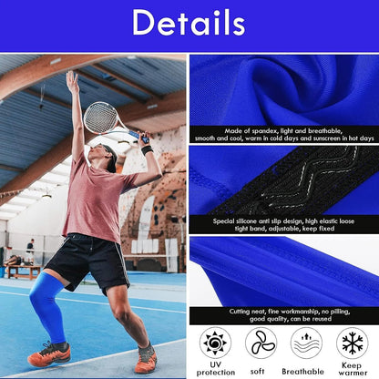 Skylety Leg Sleeves Compression Long Knee Sleeve