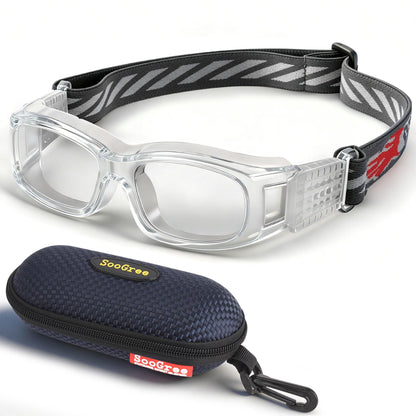 SooGree Kids Sport Glasses Basketball Football Goggles Glasses Boys Safety Eyewear Anti Shock Collision Glasses Frame