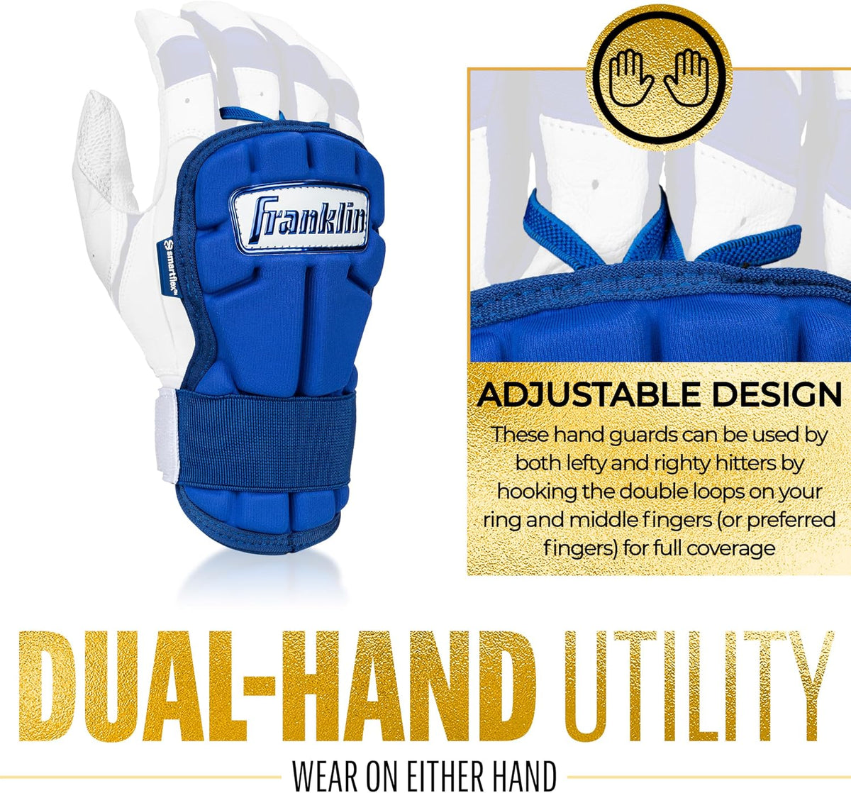 Franklin Sports PRT Baseball + Softball Hand + Wrist Guard